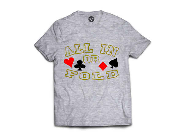CAMISETA ALL IN OR FOLD