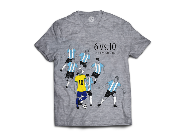 CAMISETA NEYMAR 6 VS 10