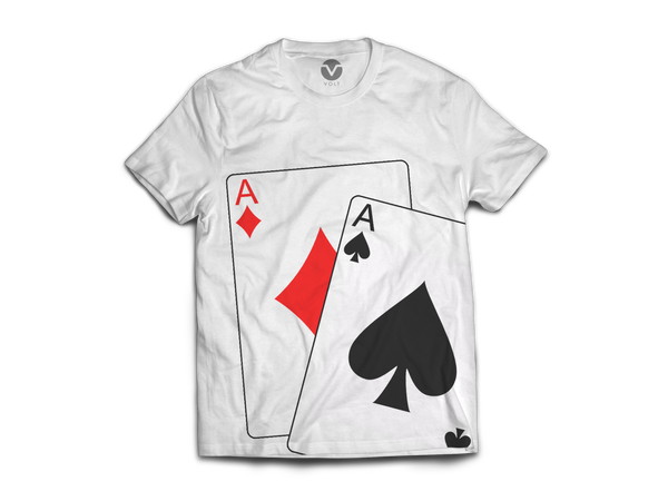 CAMISETA POKER PAR DE ASES