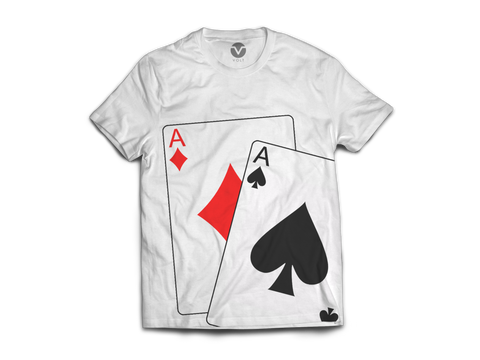 CAMISETA POKER PAR DE ASES