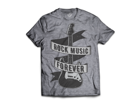 CAMISETA ROCK MUSIC FOREVER