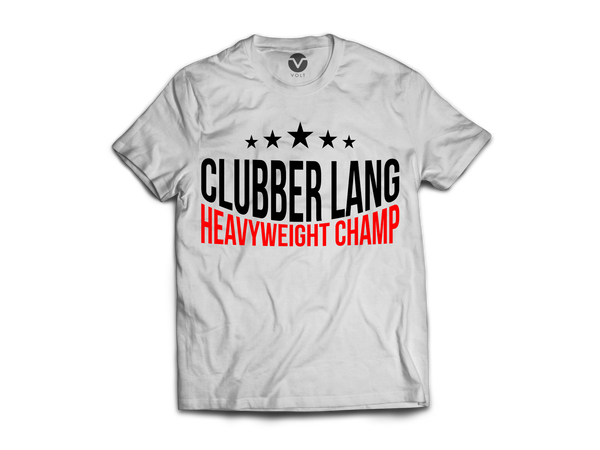 CAMISETA CLUBBER LANG HEAVYWEIGHT CHAMP