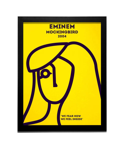 QUADRO EMINEM MOCKINGBIRD