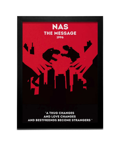QUADRO NAS THE MESSAGE