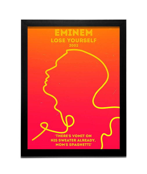QUADRO EMINEM LOSE YOURSELF