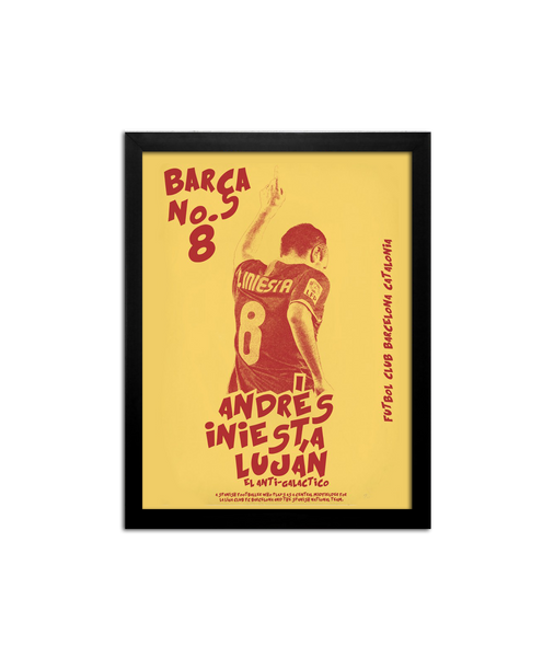 QUADRO ANDRES INIESTA