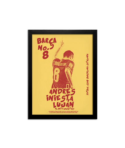 QUADRO ANDRES INIESTA