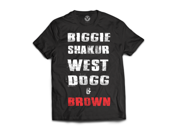 CAMISETA LENDAS HIP HOP